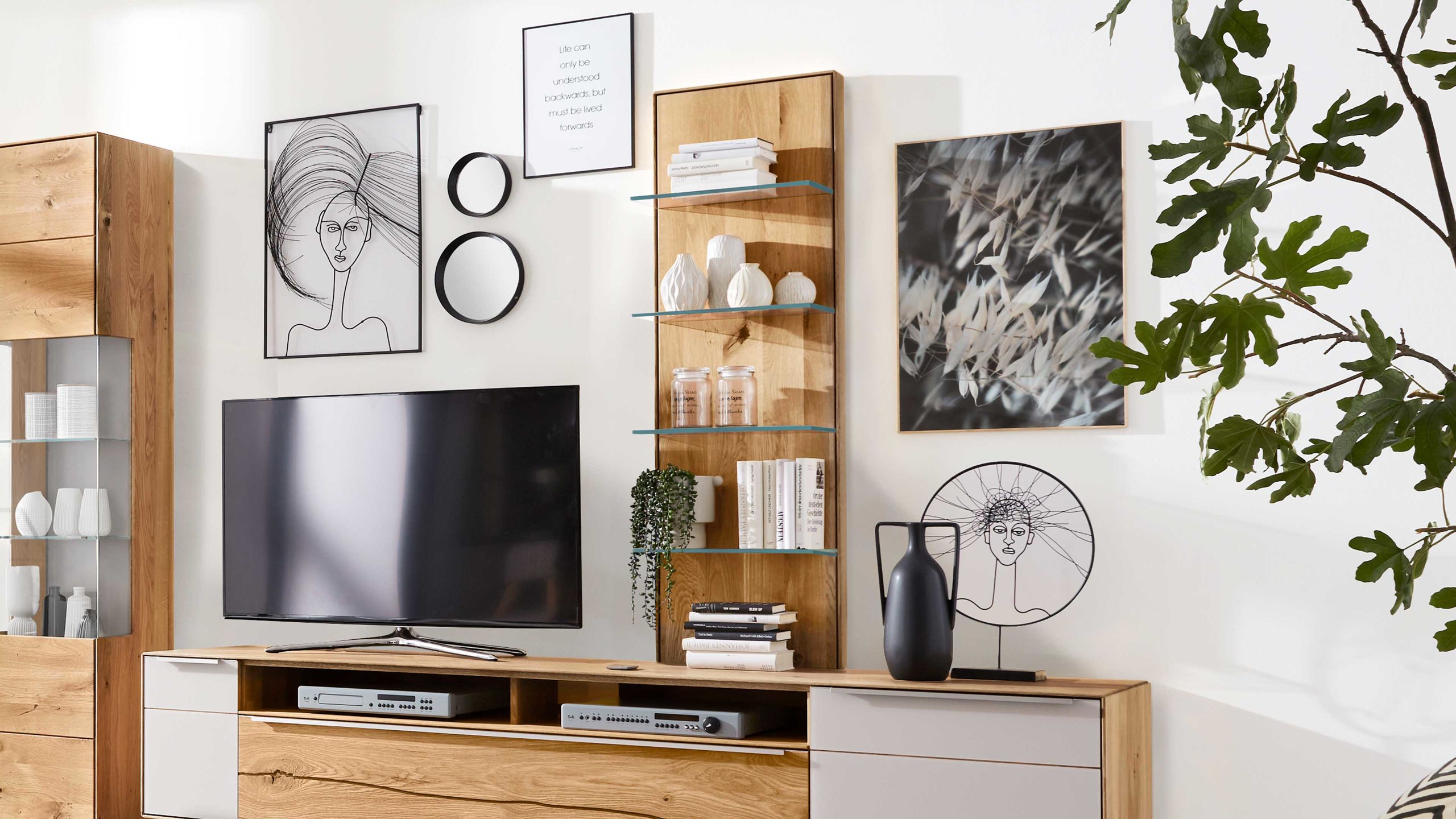 Interliving Wohnzimmer Serie 2020 - Aufsatzpaneel 151840